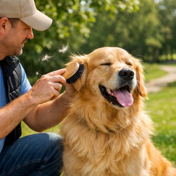 Beneficios de cepillar a tu perro de forma recurrente | peluquería canina