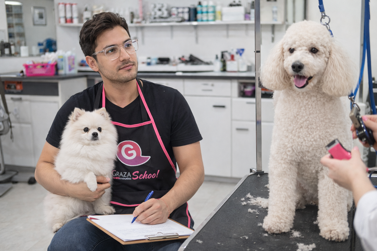 quiero aprender peluquería canina