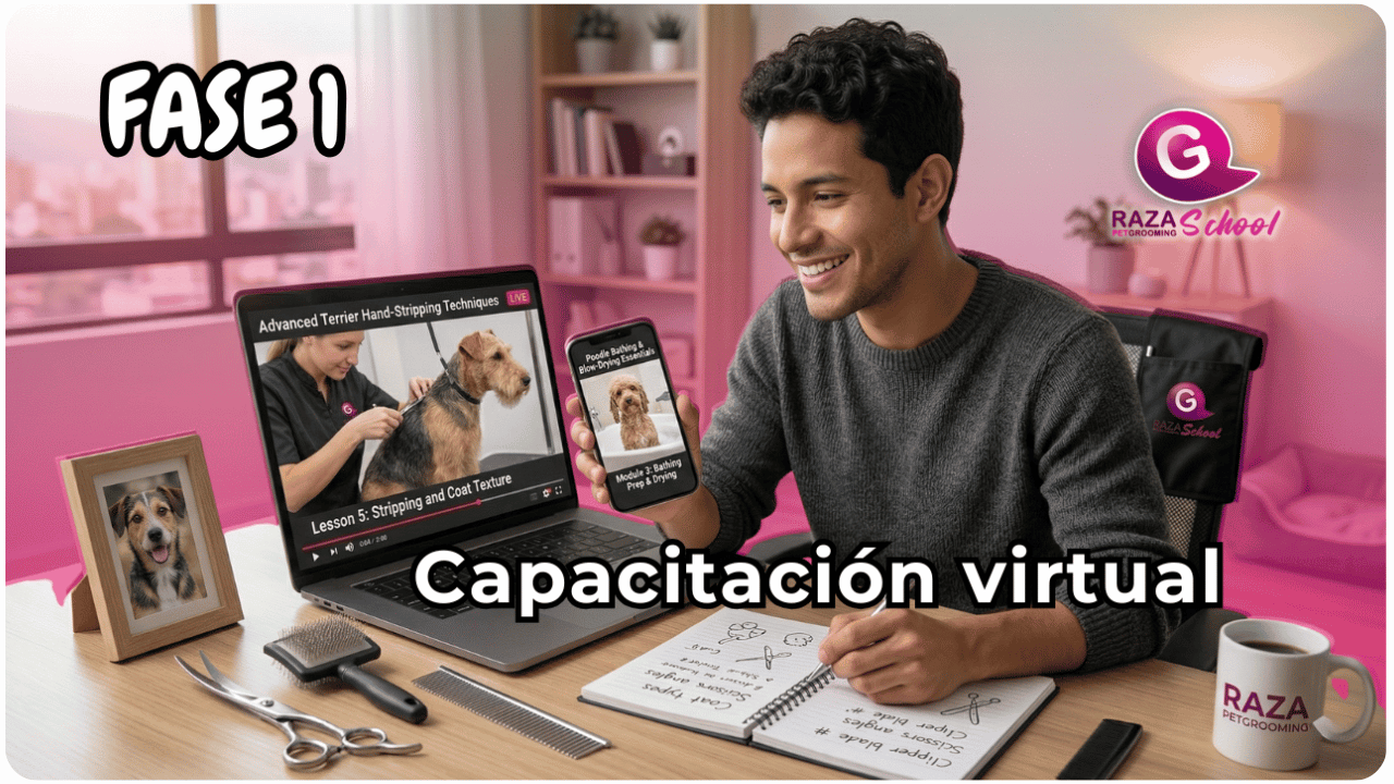 curso de grooming canino desde cero en Estados Unidos-1